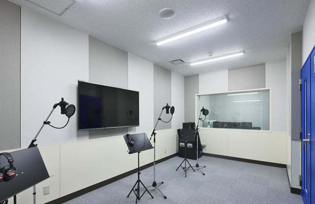 レコーディングスタジオ|小山市の専門学校中央アートスクール